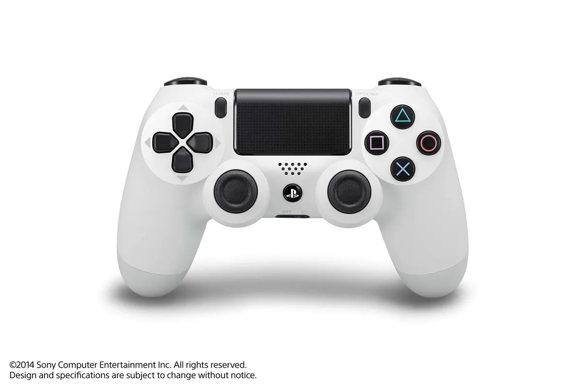 SONY Playstation 4 (PS4) DualShock 4 Wireless Controller - Glacier White - Sell to Playloot
